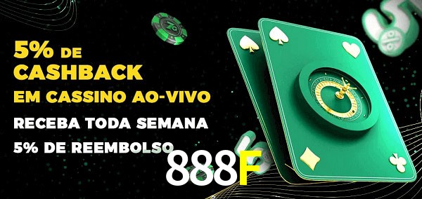 Promoções do cassino ao Vivo 888F